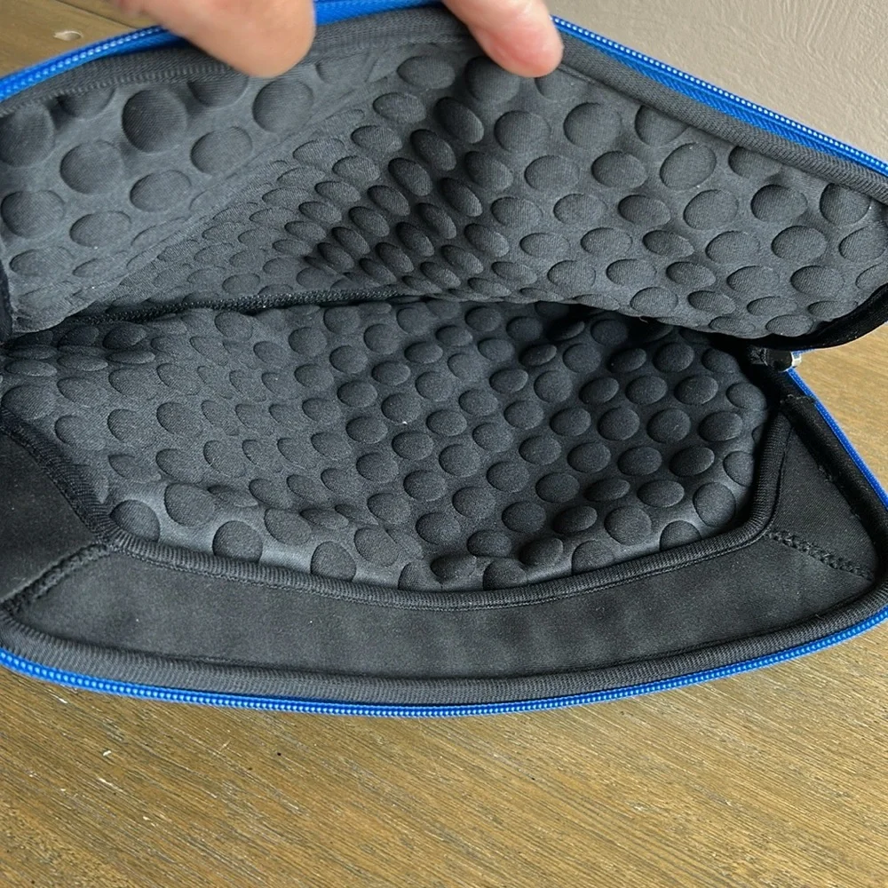 Unbranded Blue and Black Padded Tablet Protector Sleeve.